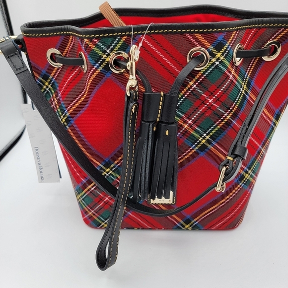 Dooney & Bourke Tartan Serena Bag & Wristlet NEW #2499 - Picture 13 of 15